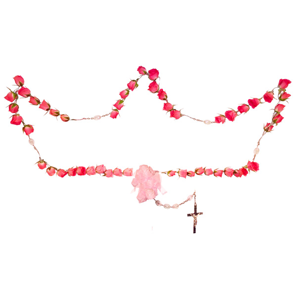 Large Pink Rosary